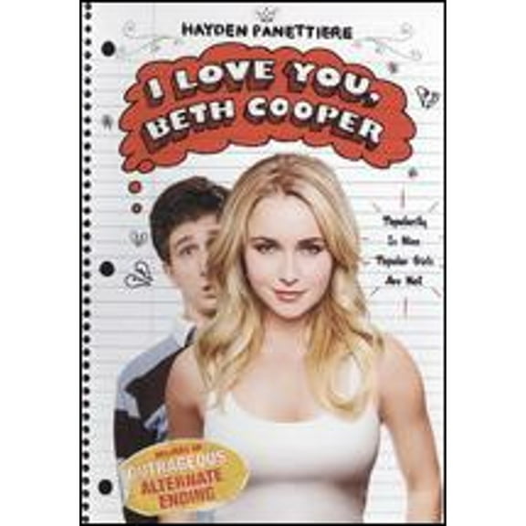 Pre-Owned I Love You, Beth Cooper (DVD 0024543610762) directed by Chris Columbus