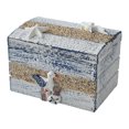 thumbnail image 1 of Pequeño joyero de madera con tapa, estilo rústico decorativo. con Bird, 1 of 8