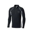 thumbnail image 1 of Men's Midweight Stretch Long Sleeve Half Zip, 1 of 2