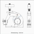 thumbnail image 5 of Trussing Coupler Mounting Moving Head Light 2" Stage Lighting DJ Truss Clamps, 5 of 5