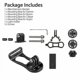 thumbnail image 4 of Soporte de extensión de vástago delantero de bicicleta, adaptador de montaje para bicicleta de montaña, para cámara Garmin Edge, Gps, Gopro, negro claro, 4 of 4