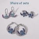 thumbnail image 4 of Stitch Earrings 3 Piece Set, Cute Cartoon Earrings, Hypoallergenic Eardrops Gift For Women And Girls, 4 of 5
