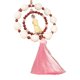 thumbnail image 5 of Colgante de madera de Buda para coche perfecl decoración colgante auspicioso 55cm accesorio Interior adorno Feng Shui Borlas rosas, 5 of 8