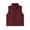 Red Vest, variant on Htigea Fall Winter Short Vest for Women Sleeveless Stand Collar Jackets Warm Padded Gilet with Pockets Coffee M