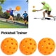 thumbnail image 5 of Pelotas Entrenamiento Plástico Pelota Golf Pickleball Con Orificio para Ejercicio (3 Pelotas), 5 of 9