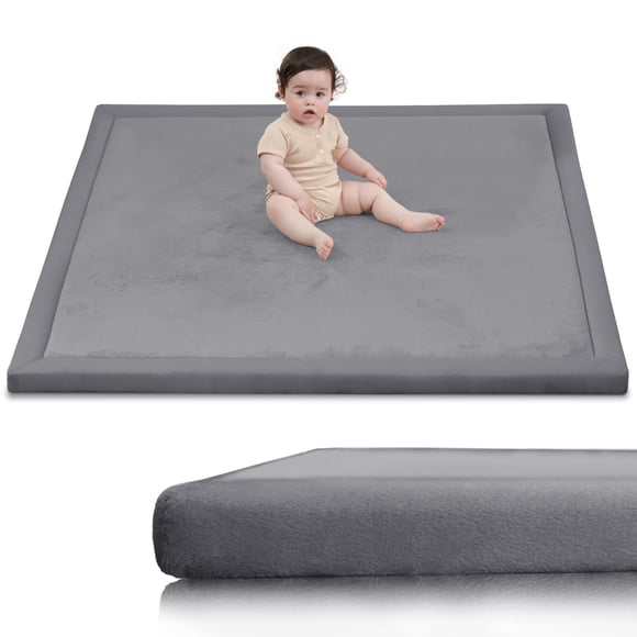 Alfombra de Juego para Bebés Huloo Sleep 127x127 cm 3.3 cm de Grosor Repelente al Agua