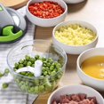 thumbnail image 7 of Manual Food Chopper Vegetable Processor, Portable Hand Pull String Garlic Mincer Onion Cutter for Veggies, Ginger, Fruits, Nuts Kitchen Cooking, Herbs, etc., Kitchen Cooking Tool, 7 of 7