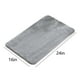 thumbnail image 2 of Tapete absorbente antideslizante con reverso de secado rápido para baño y ducha. Lavable a máquina. Suave, ideal para zonas húmedas de mucho tránsito. Aestivo | Gris | AESTIVO, 2 of 7