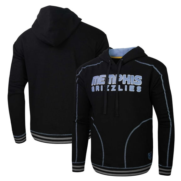 Men's Stadium Essentials  Black Memphis Grizzlies Baseline Pullover Hoodie