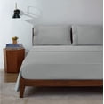 thumbnail image 1 of NETSENG Draps Grand en Gris Clair - Draps Doux pour Lit Grand size, 1 of 4