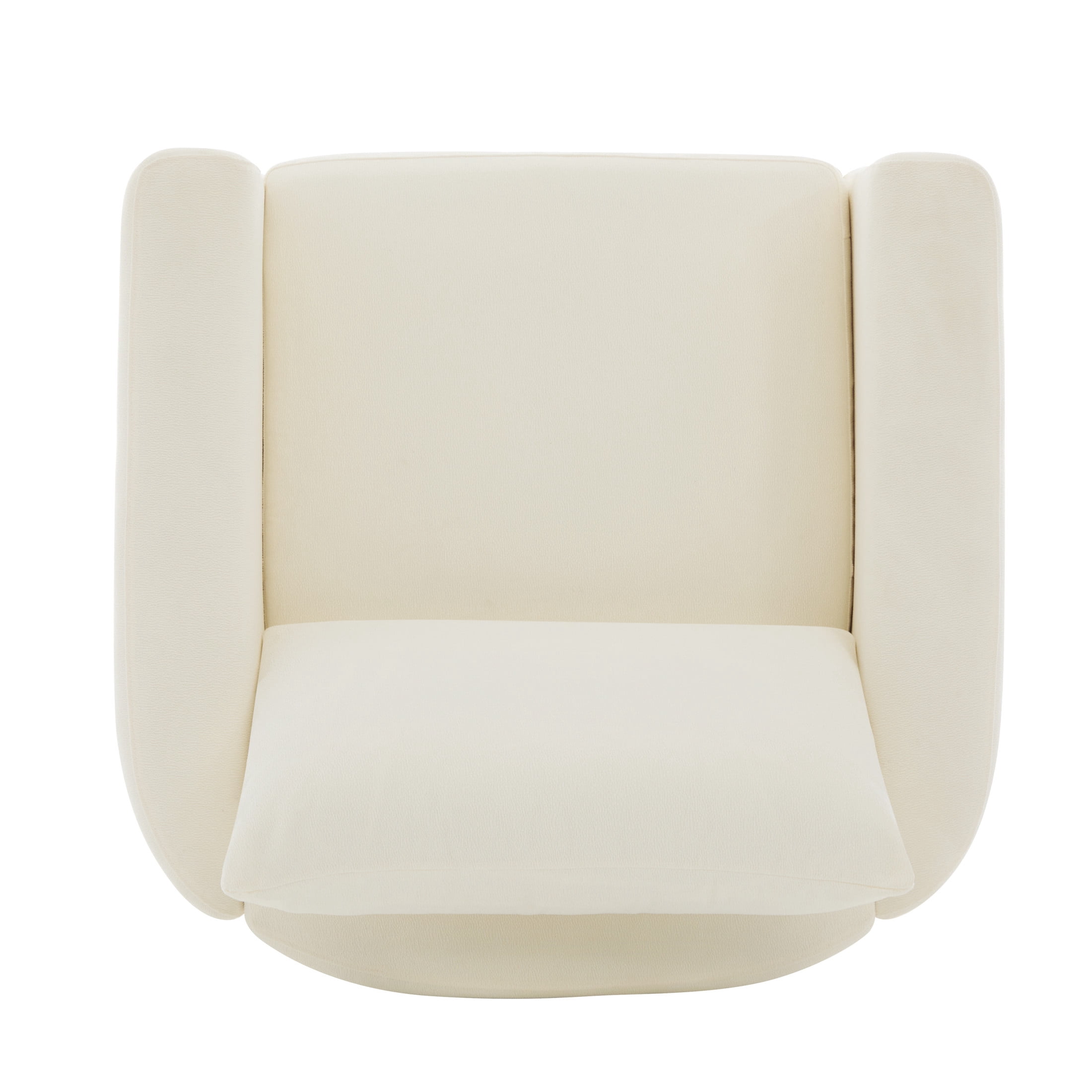 Christopher Knight Home Modern Chenille Upholstered Accent Armchair with Rubberwood Legs, Beige