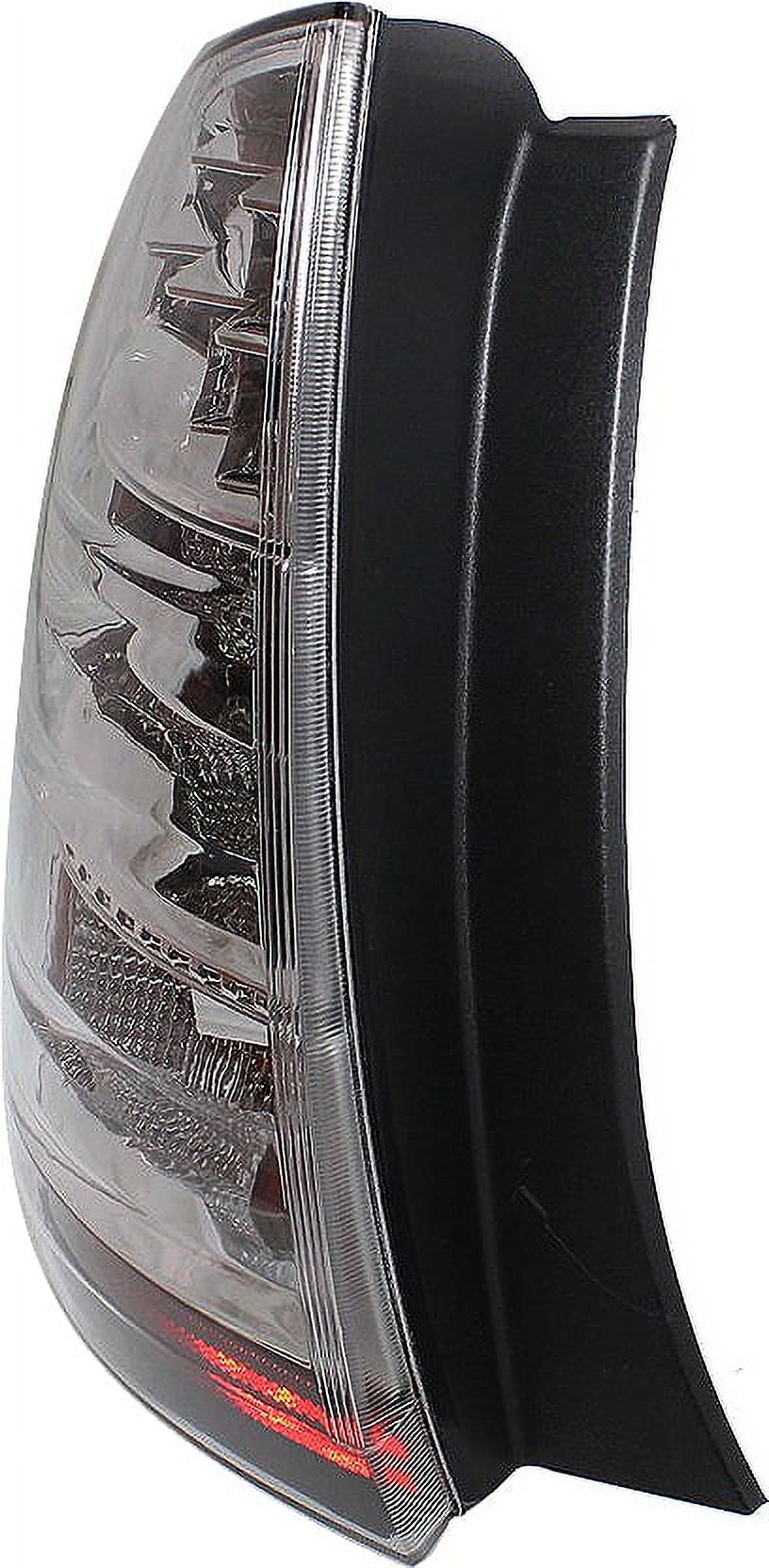 Tail Light Compatible With 2006-2009 Toyota Prius Left Driver With bulb(s)