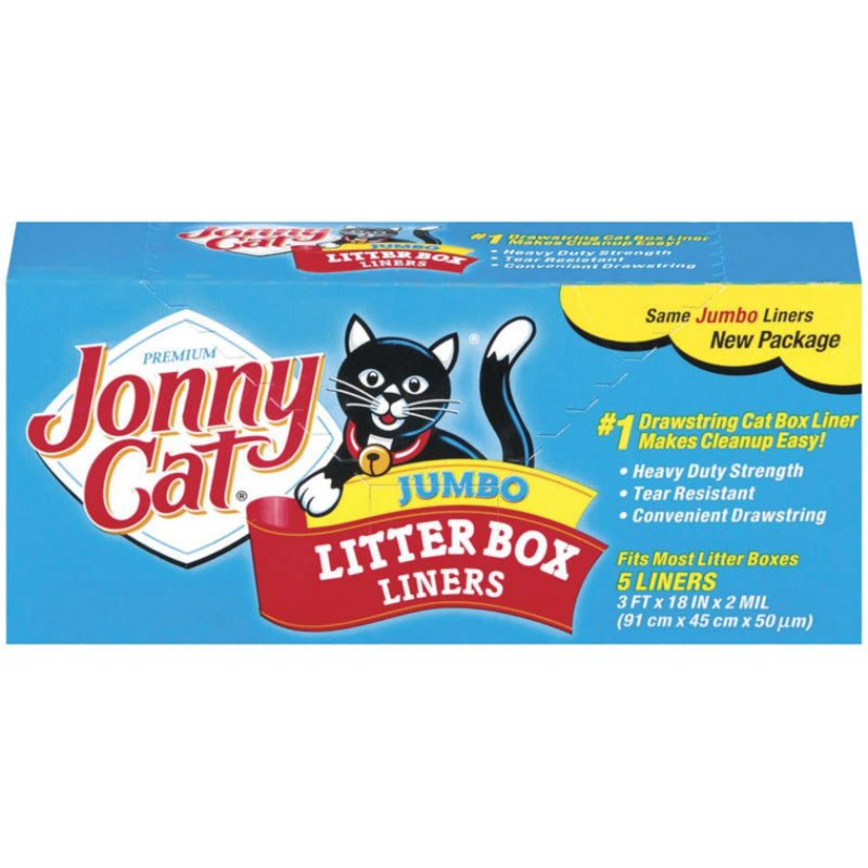 Jonny Cat Jonny Cat C00154 Cat Litter Box Liners, 5/Box