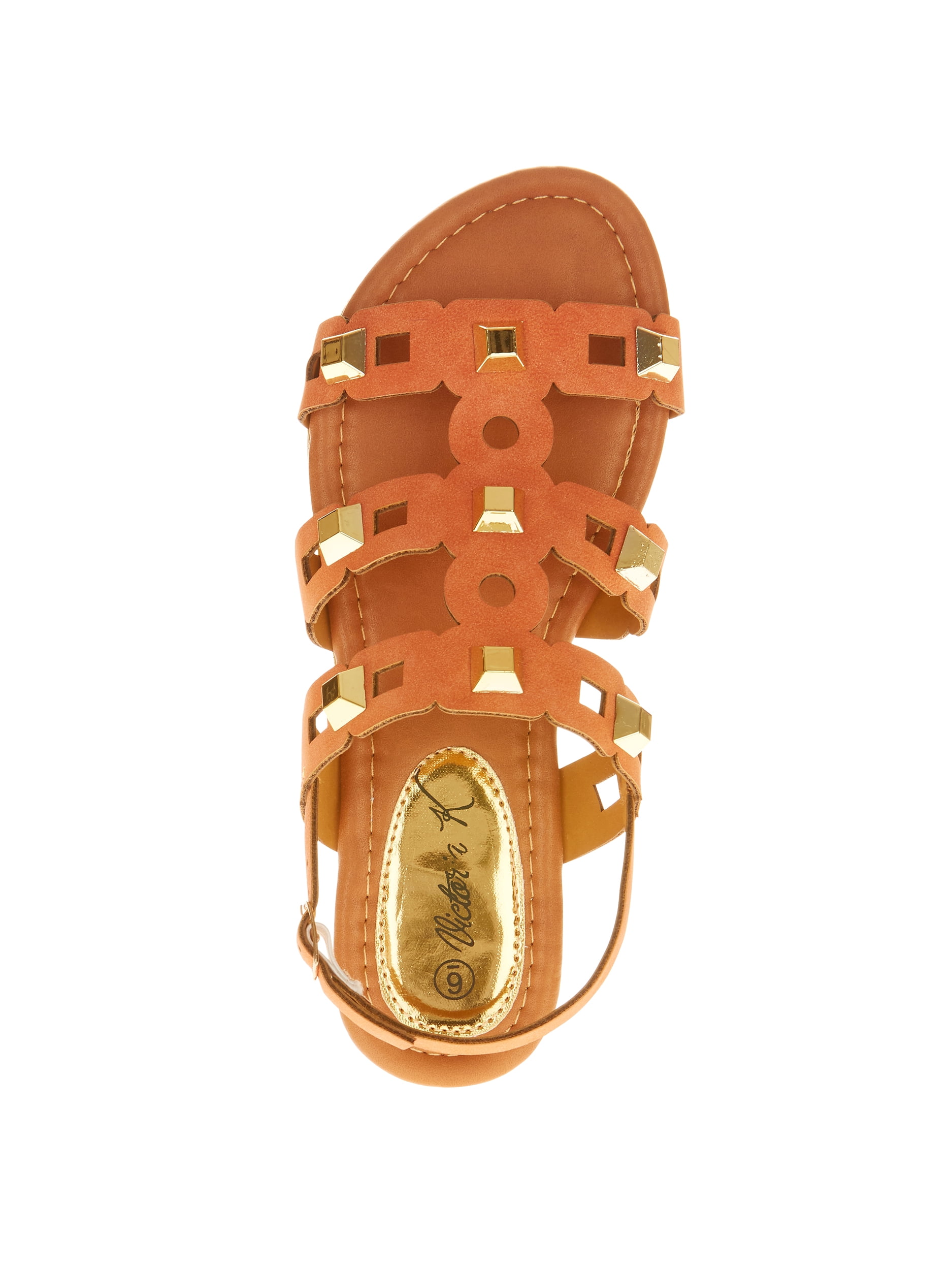 Victoria K Women's Straps and Studs Sandals