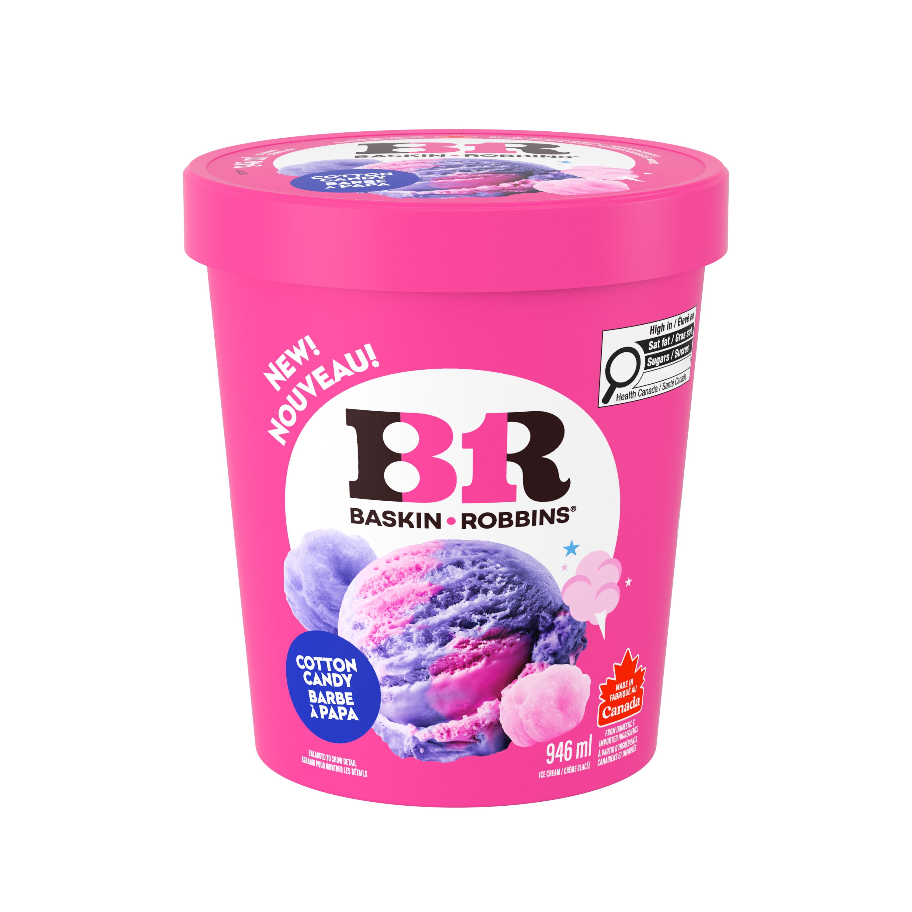 Baskin Robbins Cotton Candy Ice Cream