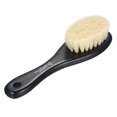 thumbnail image 2 of Cepillo para barba de barbero, cepillo de limpieza para peinar la barba, cepillo para el cuello con mango de madera de fibra suave para peinar la barba de los hombres., 2 of 9