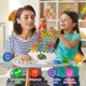 thumbnail image 2 of Juego de mesa de bloques de construcción para niños y adultos, juego de mesa de apilamiento de equilibrio divertido, equipo de amigos, dormitorio familiar, Noche y fiesta, 48 piezas, 2 of 5