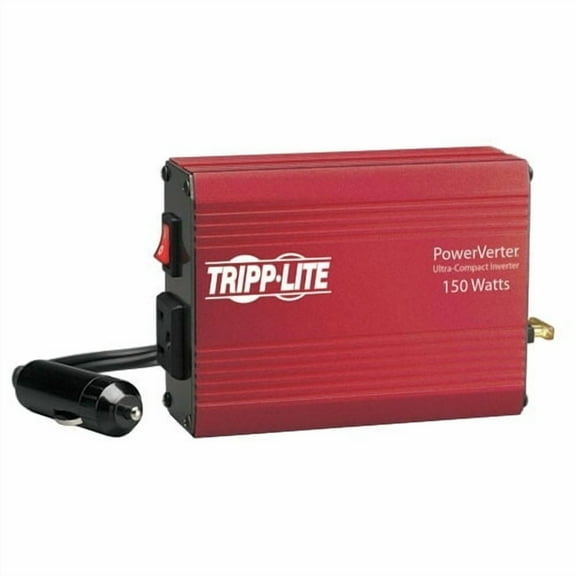 Tripp Lite 150W Power Inverter Ultra-Compact Car Inverter with 1 Outlet