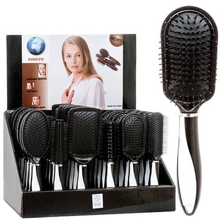 New 367265  Brush Display Asst Design Black (36-Pack) Beauty Supplies Cheap Wholesale Discount Bulk Health & Beauty Beauty Supplies Firesale
