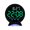 Black shell green li, variant on Large LED Screen Digital Wall Clock With control 2 Alarms 10 Brightness For Home Decoration