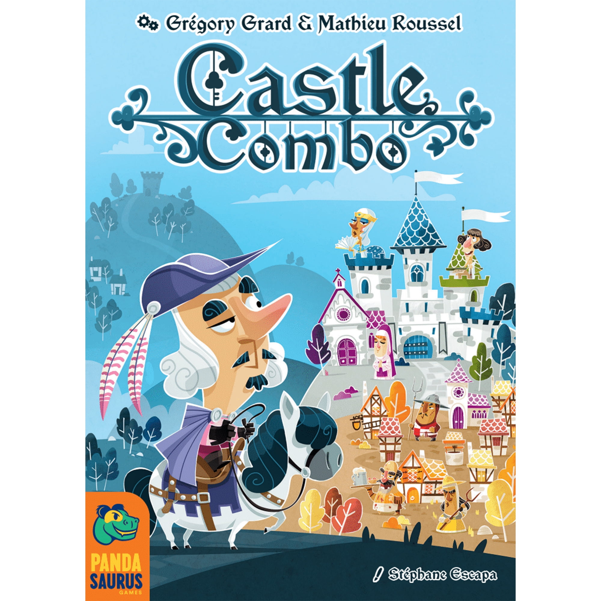 Castle Combo Family Card Game for Ages 8 and up, from Asmodee