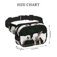 thumbnail image 4 of Disketp Cute Goat Baby Riñonera de Doble Capa, Bolsa de Cintura Ajustable para Viajes, Correr y Senderismo, Riñonera Ligera para Hombre y Mujer, 4 of 9