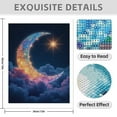 thumbnail image 3 of Diamond Art Kits for Adults - 5d Celestial Moon Fantasy Clouds Night Diamond Painting for Adults, Diamond Art for Adults Beginners, Diamond Painting Kits for Adults for Home Wall Decor, 3 of 7
