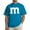 Sky Blue-t shirts for man, variant on FNFYFH Men's Big and Tall Graphic Tees Short Sleeve Funny Letter M Print Shirt Casual Regular Fit Crewneck T-Shirt