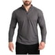 thumbnail image 2 of pstuiky Camisas de manga larga de invierno para hombre, Camisa deportiva de entrenamiento fácil para hombre, elástica, de color liso, con cuello en V y manga larga camisetas de hombre s, 2 of 7