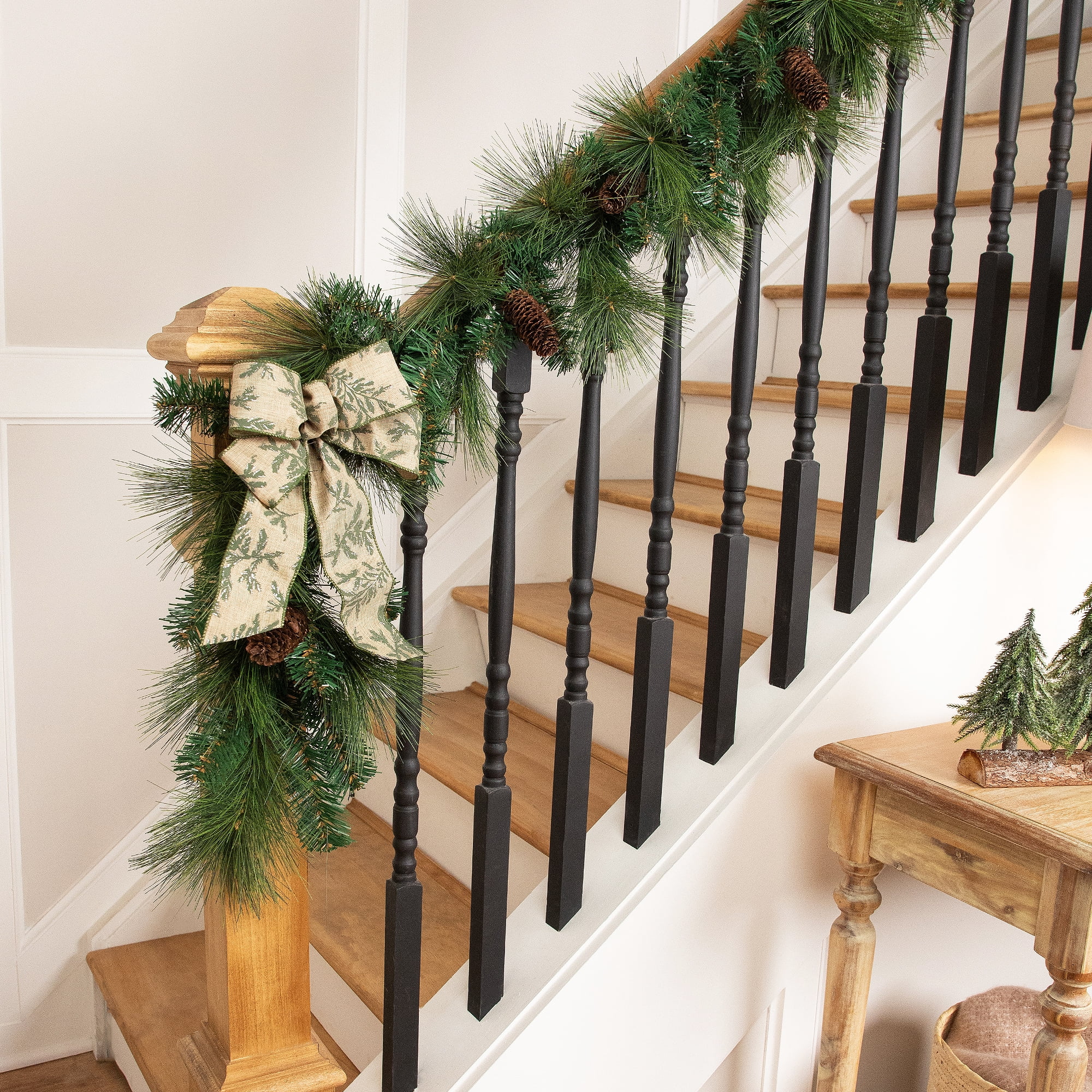 Northlight Mixed Pine and Pinecones Artificial Christmas Garland - 5.5' x 14" - Unlit