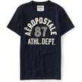 thumbnail image 1 of Aeropostale Hombre 87 Athl. Camiseta adornada del departamento, azul, extragrande Aeropostale Camiseta adornada, 1 of 2