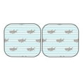 thumbnail image 7 of Daiia Party Shark Cute 2PCS Car Windshield Sun Shade, Foldable Sun Shield for Car Front Window, Auto Sun Blocker Visor Protector Universal for Truck SUV Pickup-Medium, 7 of 7