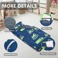 thumbnail image 6 of Primlect Nap Mat, 55" x 22" x 2", Thickened Sleeping Bags with Removable Pillow, for Daycare, 6 of 7