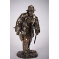 thumbnail image 1 of Fireman Fighting Fire Statue, 1 of 1