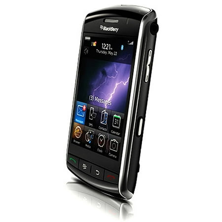 BlackBerry Storm 9500 - 3G BlackBerry smartphone - microSD slot - LCD display - 3.25" - rear camera 3.2 MP