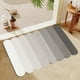 thumbnail image 5 of Fiudx Liquidación De Ofertas Flash Alfombra De Baño- Súper Absorbente De Secado Rápido- Respaldo De Goma Antideslizante -Alfombrillas De Baño Lavables- Alfombra De Ducha Para Delante De La Bañera-Cua, 5 of 7