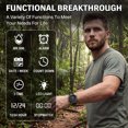 thumbnail image 2 of SKMEI Men's Watches Fashion Military Waterproof Big Face Digital Sport Watch with Dual Time Alarm LED Stopwatch, 2 of 9