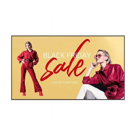 LG 98UM5K-B - 98" Diagonal Class UM5K Series LED-backlit LCD display - digital signage with Integrated Pro:Idiom - webOS - 4K UHD (2160p) 3840 x 2160 - Direct LED - black