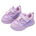 thumbnail image 6 of Karoyedx Girl Shoes Kids Sneakers School Shoes Walking Running Toddler/Big/Little Kid Hook & Loop Breathable Mesh Non-Slip Lightweight Purple Size,6, 6 of 6