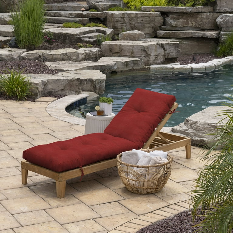 Arden selections outdoor chaise cushion hotsell
