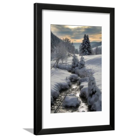 Winter Framed Print Wall Art By Hasenonkel