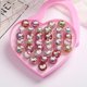 thumbnail image 3 of 50 anillos para niños, anillos para niñas, juego de anillos para niñas pequeñas con caja rosa, anillo para niñas, anillos para niñas, anillos ajustables para niñas, estilo aleatorio brillar Electrónica, 3 of 5