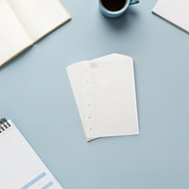 OUNONA Weekly Planner Refill Paper for 6 Ring A7 Binder with Portable White Notebook Inserts