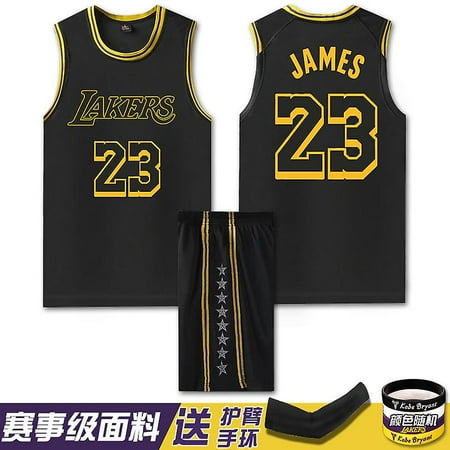 Los Angeles Lakers Kobe No.23 Nba Basketball Jersey, (adult Size)