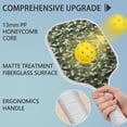 thumbnail image 2 of Pickleball Paddles Set Of 2, Fiberglass Surface, Camouflage Print, 4 Balls & Bag, 2 of 5