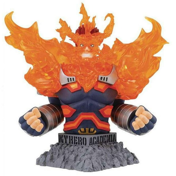 My Hero Academia Bust Up Heroes Vol. 3 Endeavor (Enji Todoroki) Mini PVC Bust (No Packaging)