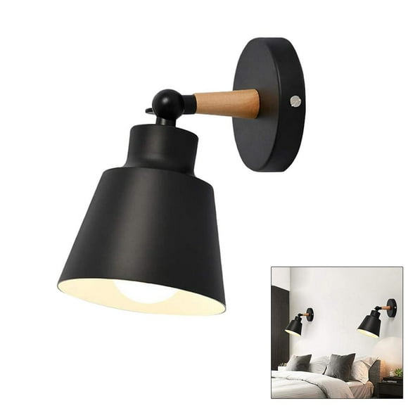 Luz de pared Led moderna, luces decorativas, lámpara de pared, decoración para dormitorio, sala de , , habitación de bebé, decoración de Negro Salvador Lámparas de pared para dormitorio