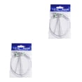 thumbnail image 4 of Ruiboury Wire string balance fishing set Sea fishing anti-winding bracket fishing gear String hook fishing gear accessories [4 groups] silver 80cm 2Set, 4 of 6