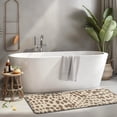 thumbnail image 2 of Beige and Brown Of Leopard Print Kitchen Rug Mat,Kitchen Runner Rugs Non Skid Washable,Decorative Kitchen Floor Mats for Kitchen,Sink,Laundry,17"x47.2", 2 of 7