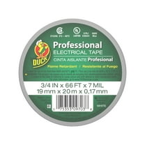 Duck Brand Professional Electrical Tape Canister Pack - White, 0.75 in. x 66 ft. x 7 mil.